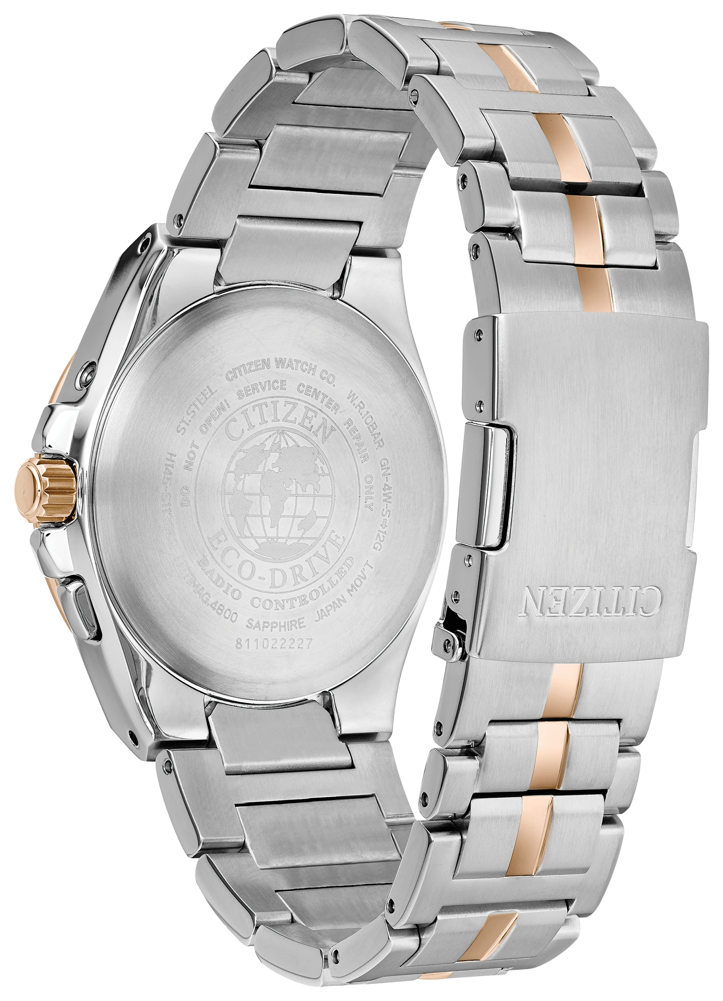 World Perpetual A-T - Men's Eco-Drive CB0166-54H Brown Watch | CITIZEN